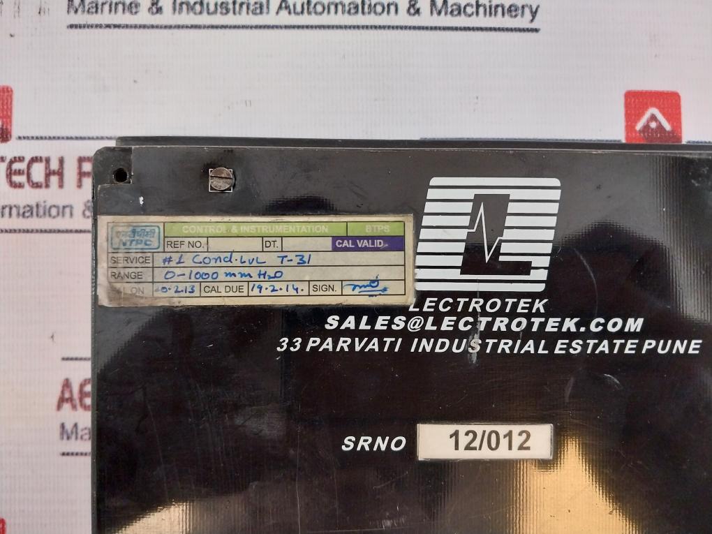 Lectrotek BRG150 Bargraph Indicator 4-20MA 24VDC