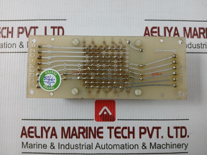 Led Display Driver Board Coder-02B Barcedan 24V Dc