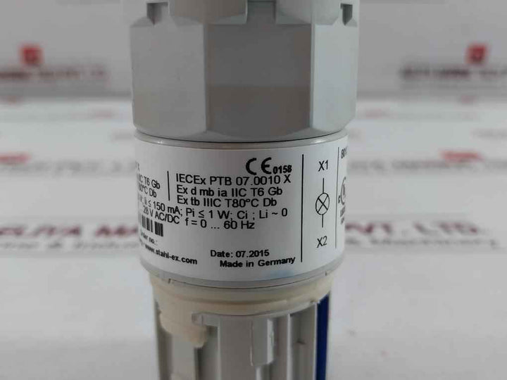 Led Pilot Light Set 8013/321 Stahl  10,8 V... 28V Ac/Dc