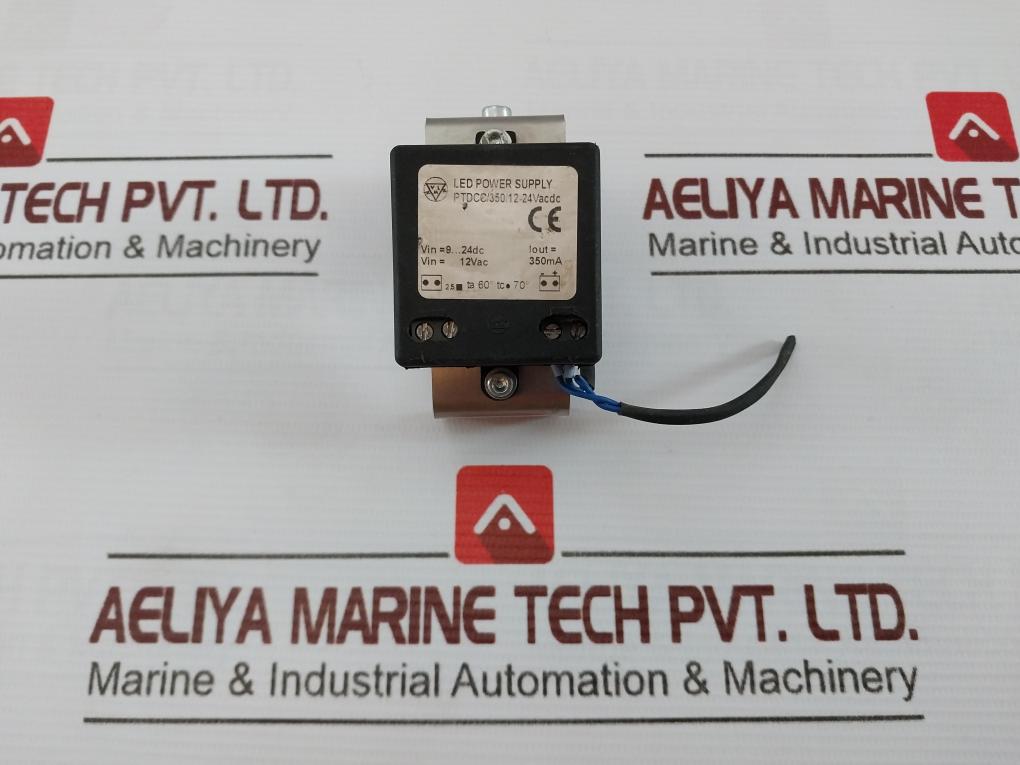 Led Power Supply Ptdcc/350/12-24Vacdc 9-24Dc 12Vac 350Ma 60C 70C