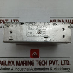 Led Switch Mode Power Supply (Smps) Part No: Lq-60-12V, 110-265Vac 50/60Hz