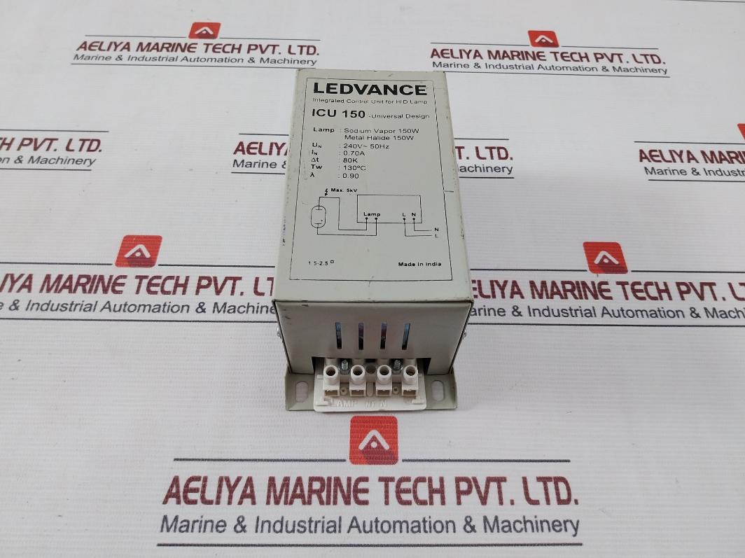 Ledvance Icu 150 Integrated Control Unit For Hid Lamp 240V 50Hz 0.70A 150W 5Kv
