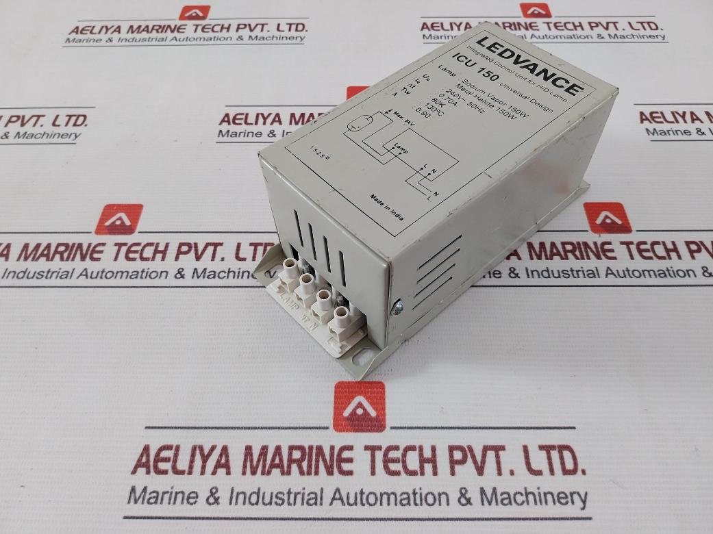 Ledvance Icu 150 Integrated Control Unit For Hid Lamp 240V 50Hz 0.70A 150W 5Kv