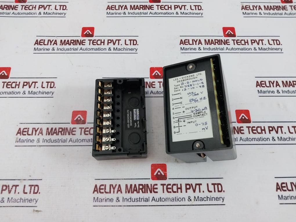 Lee-dickens B-s-hold Signal Amp Transmitter Transducer 0-75Mv