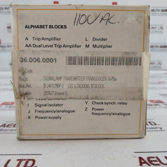 Lee-dickens B-s-hold Signal Amp Transmitter Transducer 0-75Mv
