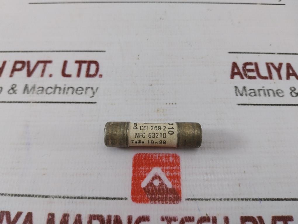 Legrand 133 10 Fuse Cartridge 10A 500V~ Cei 269-1 (1 Box = 6Pcs)