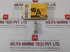 Legrand 133 10 Fuse Cartridge 10A 500V~ Cei 269-1 (1 Box = 6Pcs)