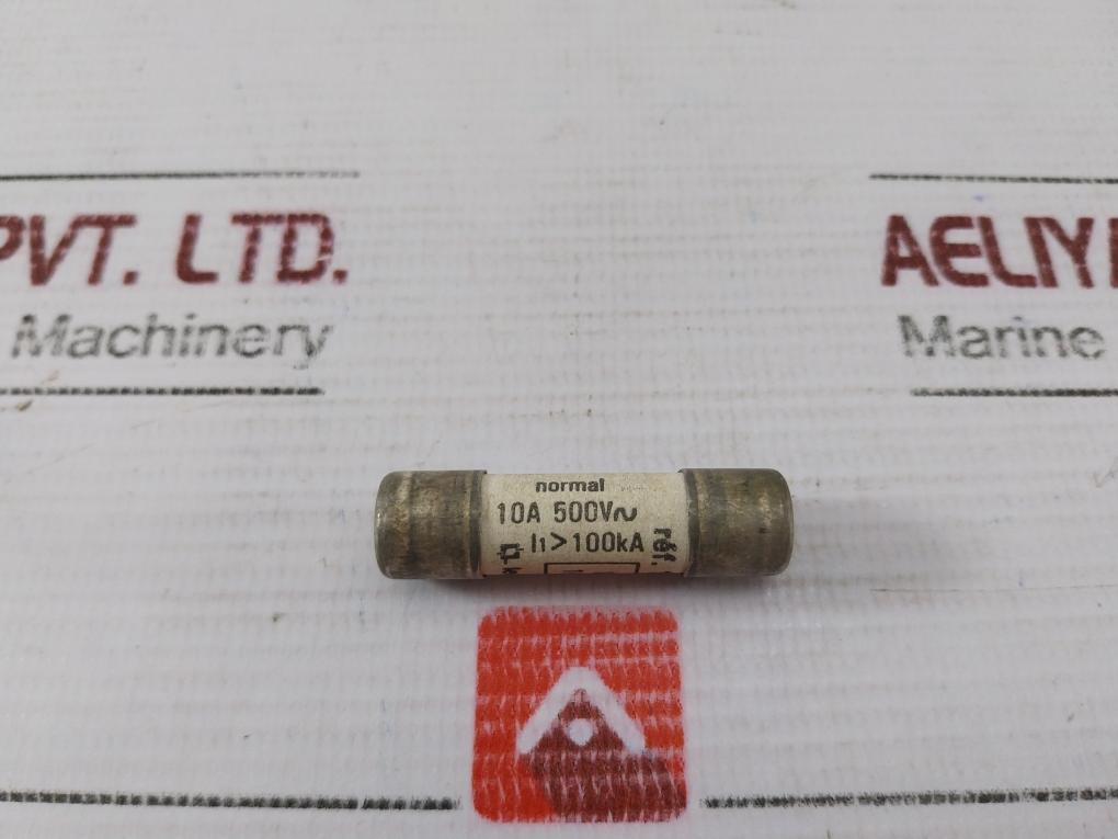 Legrand 133 10 Fuse Cartridge 10A 500V~ Cei 269-1 (1 Box = 6Pcs)
