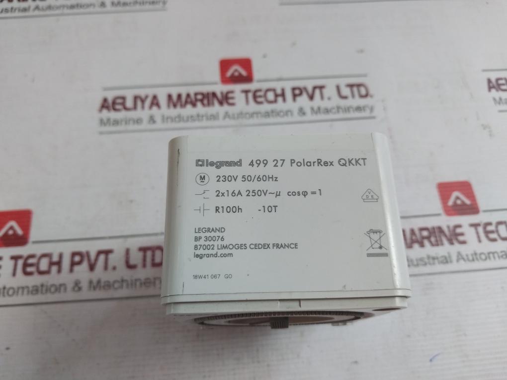 Legrand 499 27 Polar Rex Qkkt Timer 18W41 067 Go 230V 50/60Hz