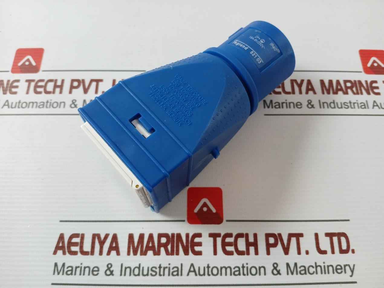 Legrand 521 03 Power Connector Adapter Plug Ip40