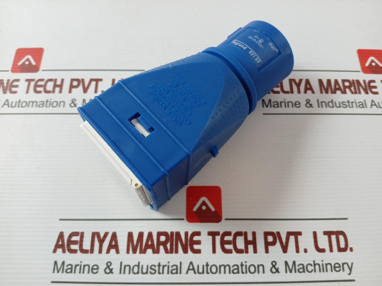 Legrand 521 03 Power Connector Adapter Plug Ip40