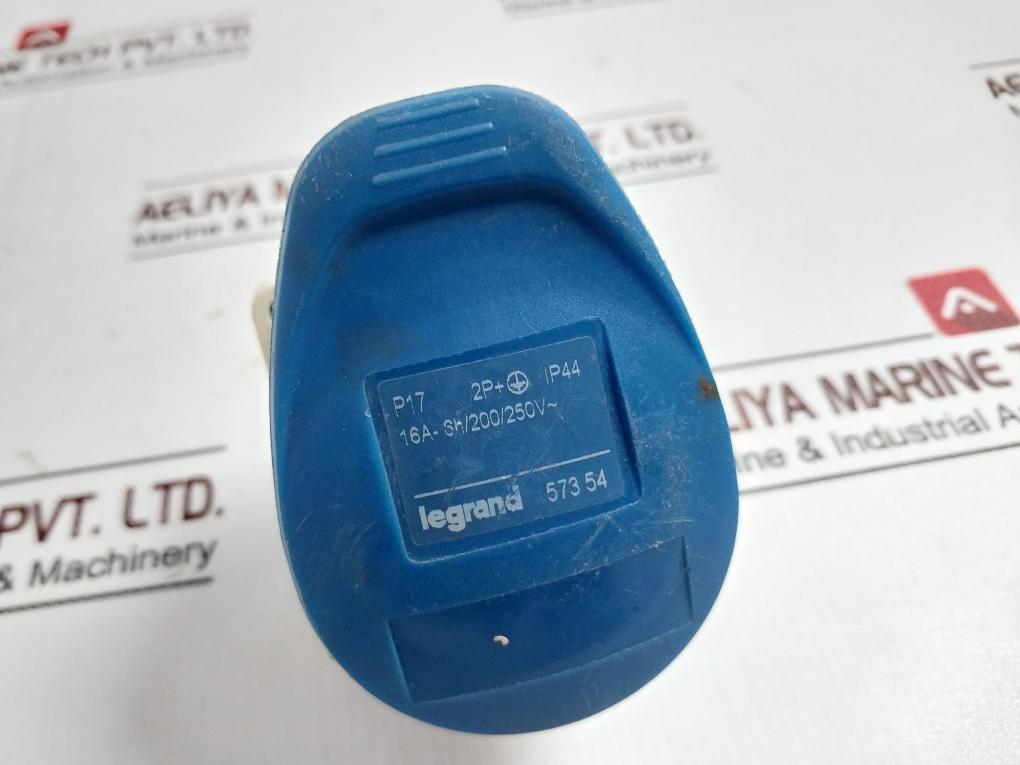 Legrand 573 54 Blue Power Socket 3 Poles 16A 750V