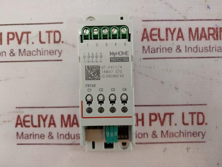 Legrand Bt-f411/4 4 Independent Relay Actuator 18W47 070 2A