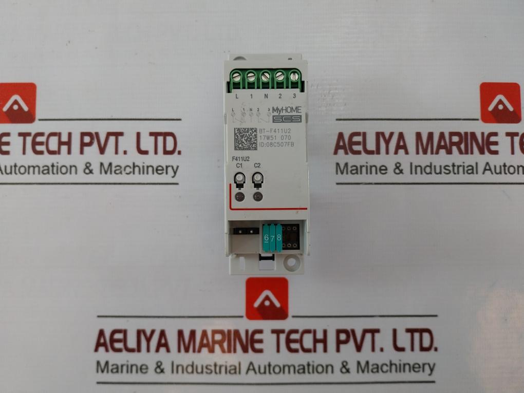Legrand Bt-f411U2 2-channels Management Of Led Lamps 10A 18W01 070