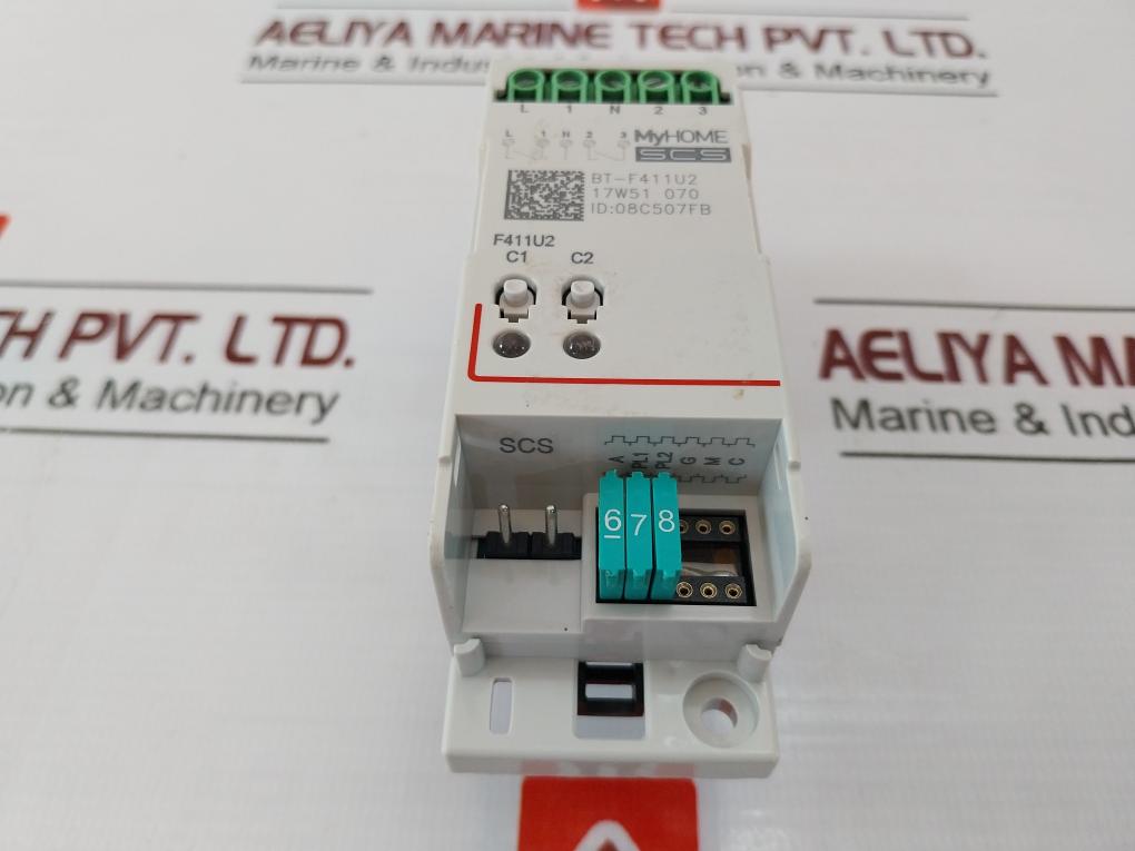 Legrand Bt-f411U2 2-channels Management Of Led Lamps 10A 18W01 070