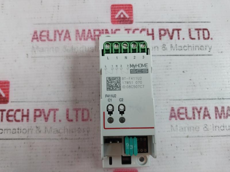 Legrand Bt-f411U2 Two Channels Actuator 17W51 070 10A 18W01