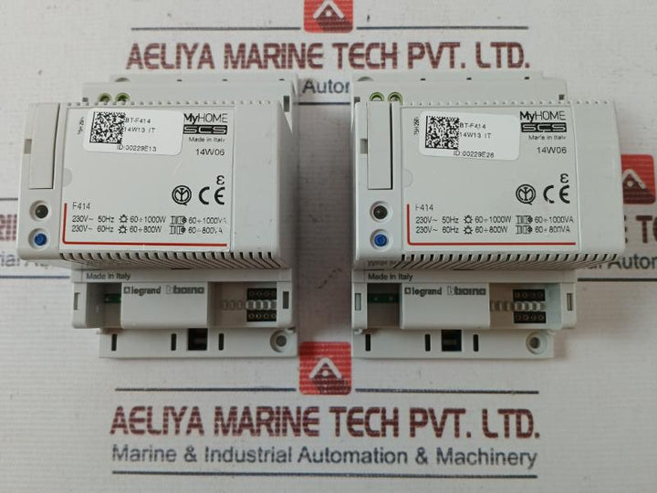 Legrand Bt-f414 Bus/Scs Din Controller 230V 60Hz 14W06