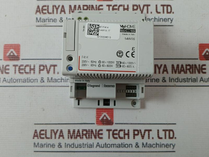 Legrand Bt-f414 Bus/Scs Din Controller 230V 60Hz 14W06
