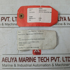 Legrand Electric Vistop 22510 Switch Isolator Main Breaker 036803