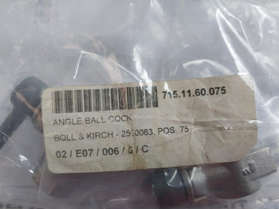 Legris 2560063 Angle Ball Valve Boll & Kirch Pos.75