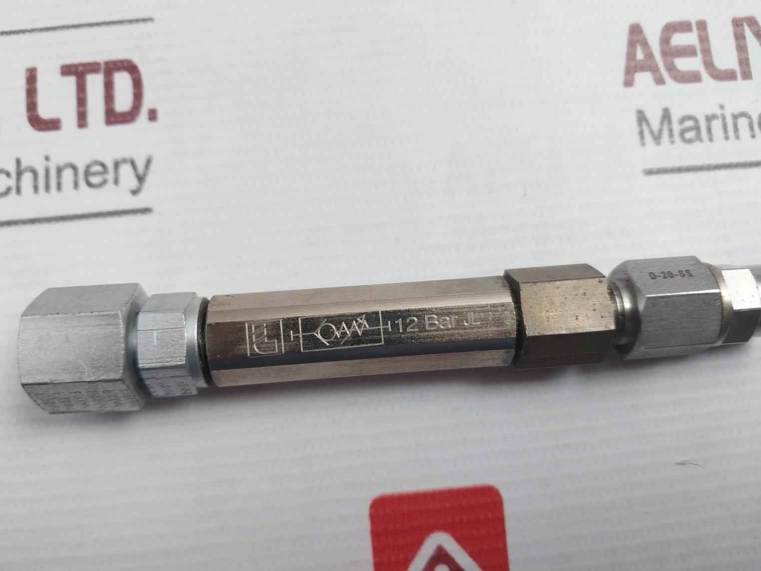 Legris D-20-ss Stainless Steel Fitting 12 Bar