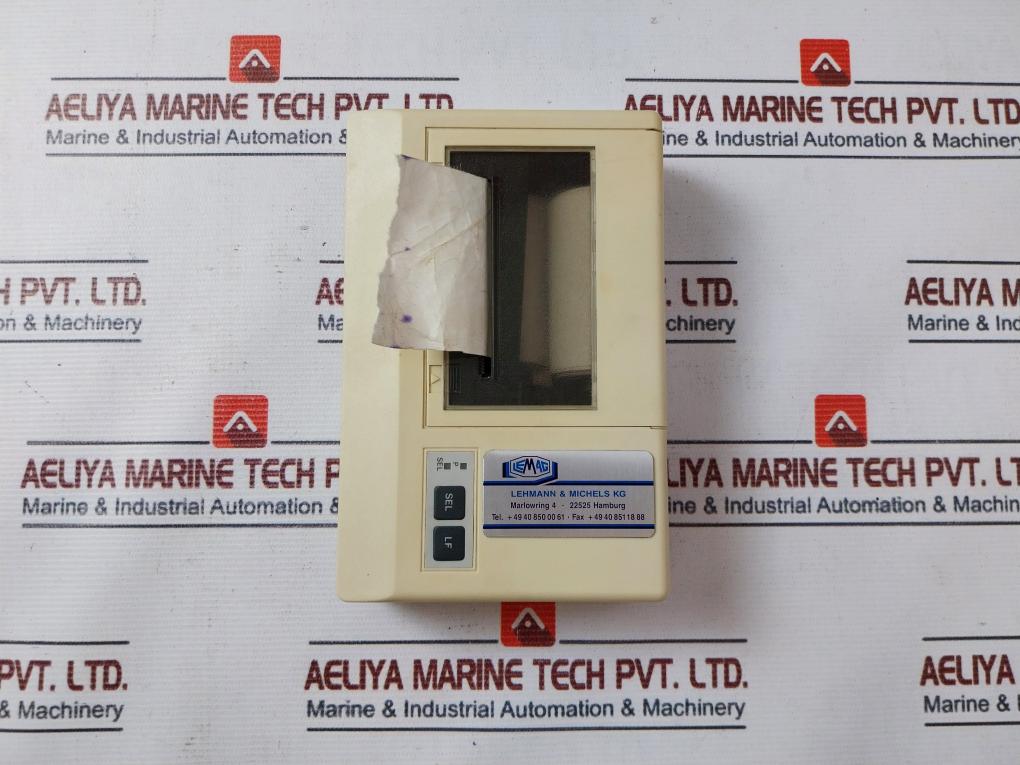 Lehmann Fw7304/10 Premet Ls Digital Peak Pressure Indicator Ip30