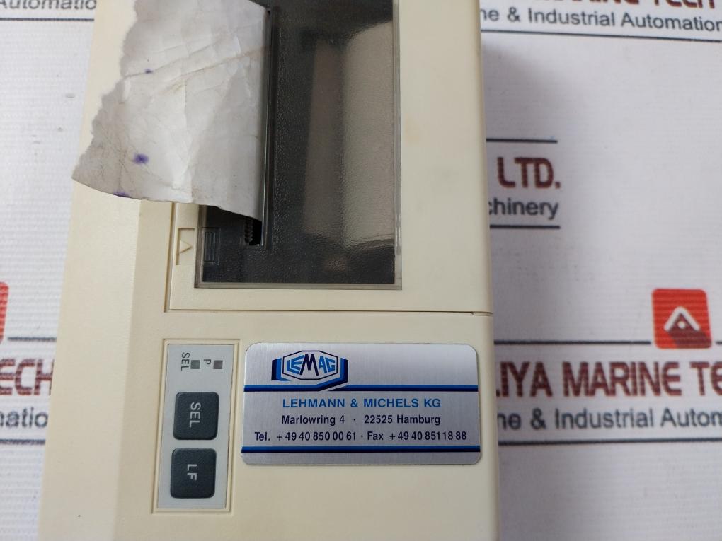 Lehmann Fw7304/10 Premet Ls Digital Peak Pressure Indicator Ip30