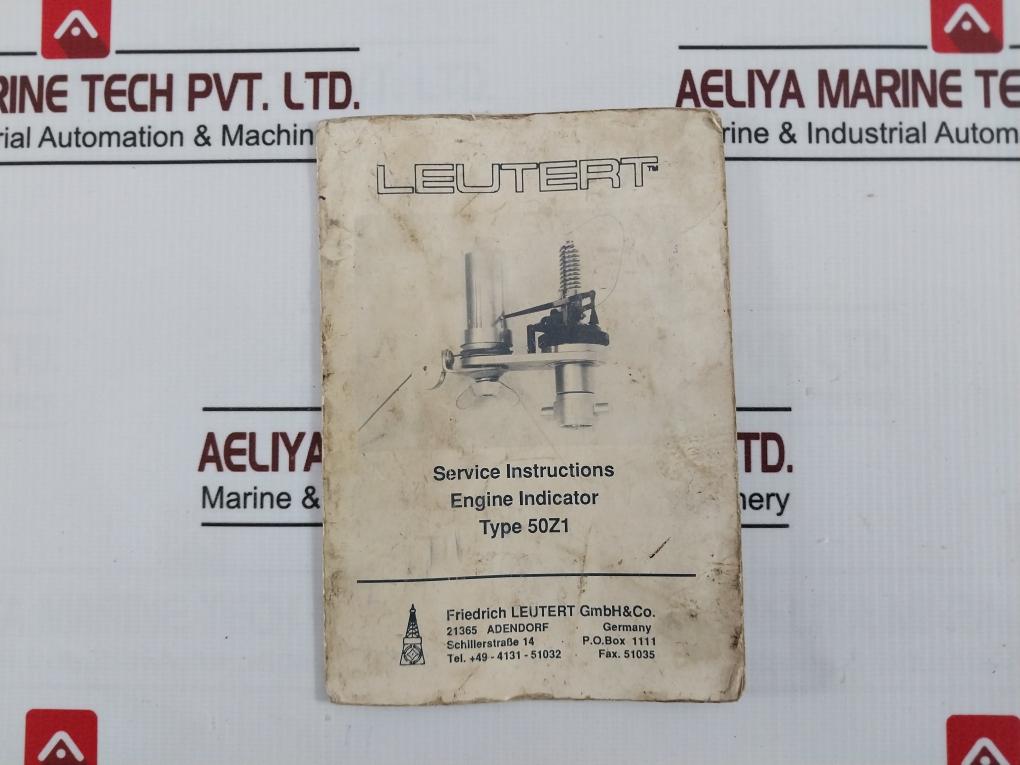 Lehmann & Michels Lemag 50-m3 Engine Indicator Set 150Bar 50Z1