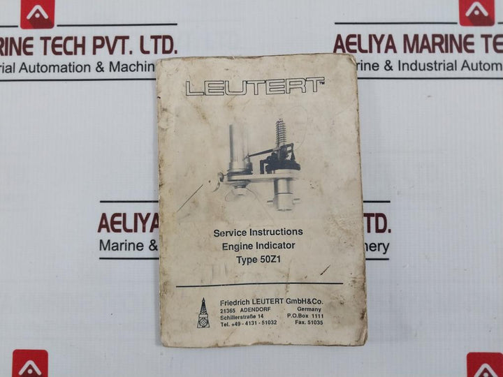 Lehmann & Michels Lemag 50-m3 Engine Indicator Set 150Bar 50Z1