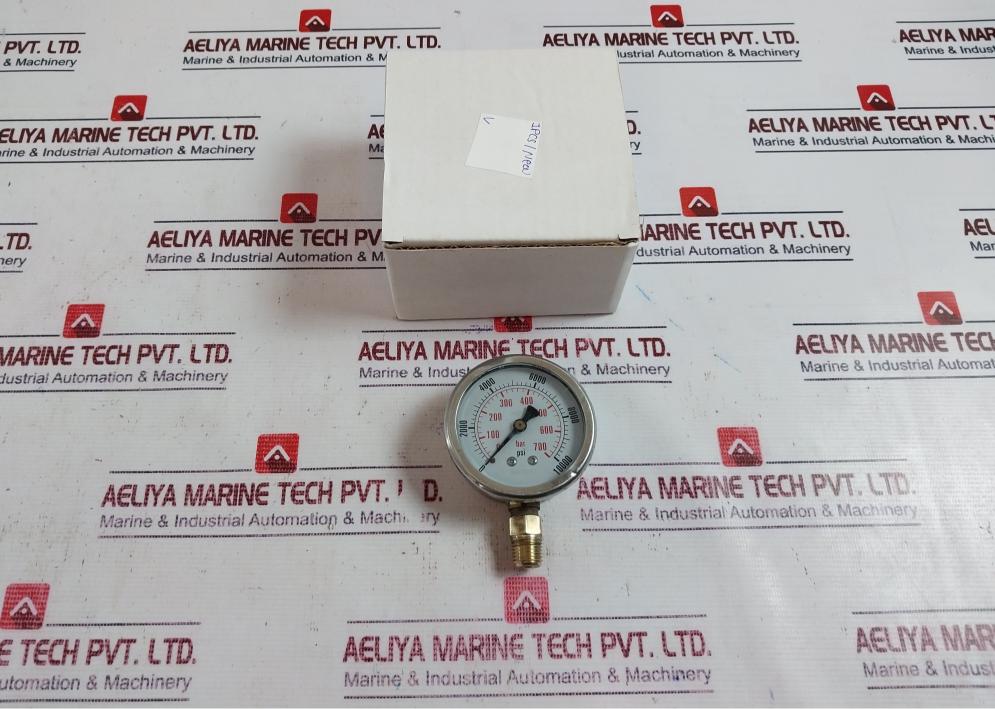 Leipa 880017 Pressure Gauge 0-700 Bar/0-10000 Psi