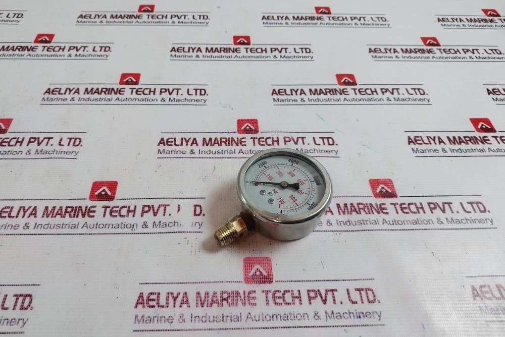 Leipa 880017 Pressure Gauge 0-700 Bar/0-10000 Psi