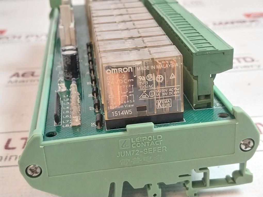 Leipold Contact Jum72-sefer Electric Relay Fmyk-r001 5A 250V Ac 1514W5