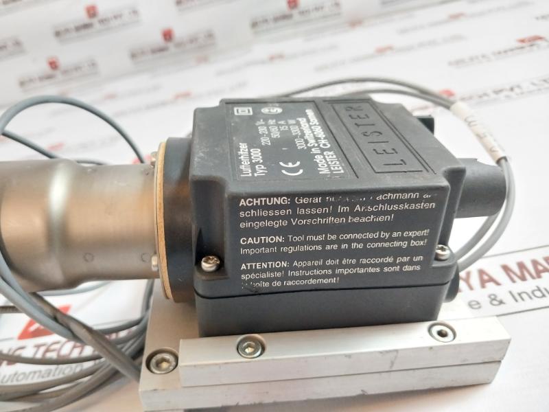 Leister 3000 Air Heater 220-230V 50/60Hz 15A 3000-3300W 1100V