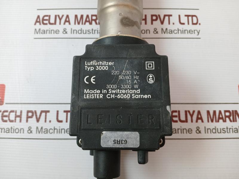 Leister 3000 Lufterhitzwer Air Heater 3000-3300W 220-230V~ 15A