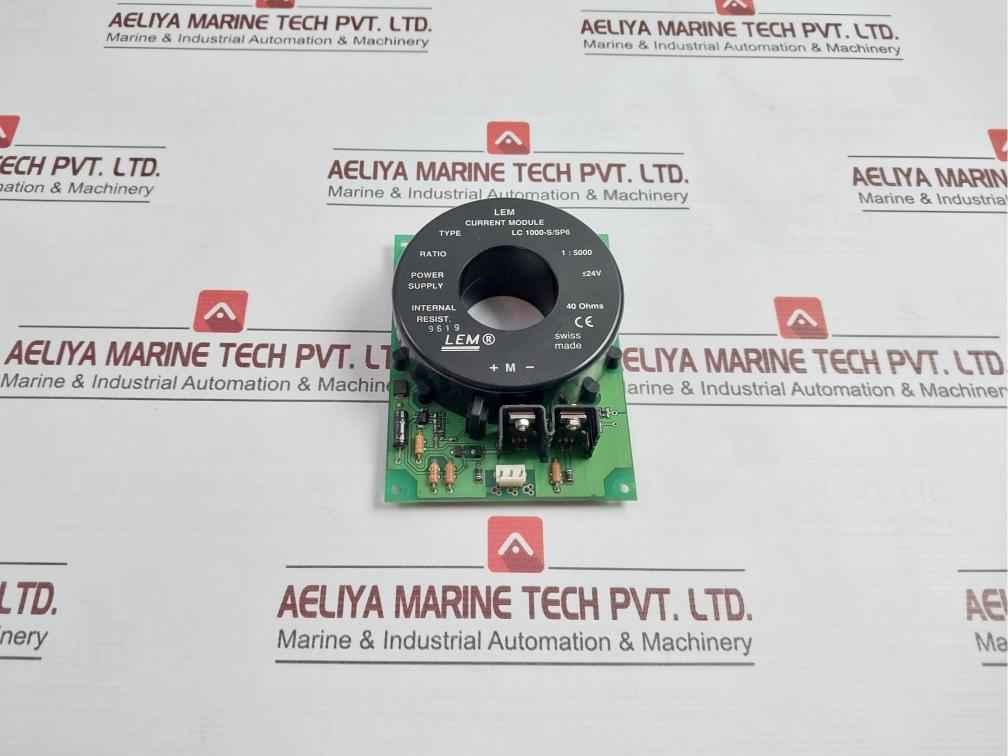 Lem Lc 1000-s/Sp6 Current Module Board 40Ohms F2C F1W 24V