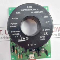 Lem Lc 1000-s/Sp6 Current Module Board 40Ohms F2C F1W 24V