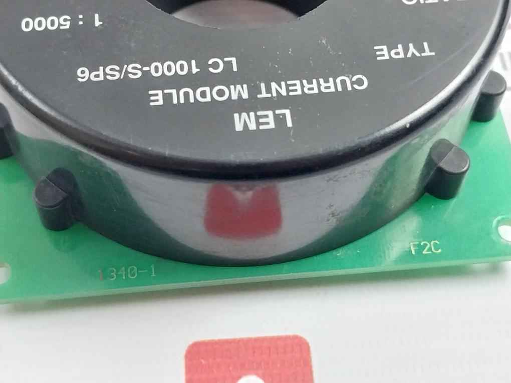 Lem Lc 1000-s/Sp6 Current Module Board 40Ohms F2C F1W 24V