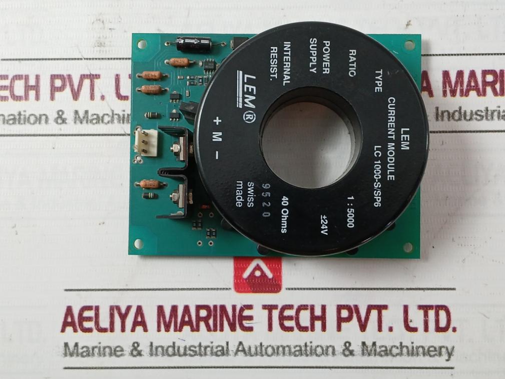 Lem Lc 1000-s/Sp6 Current Module Board F2C F1W 94V0 1:5000