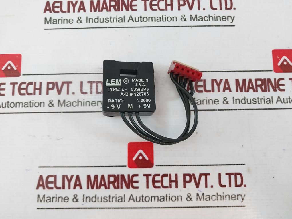Lem Lf-50S/Sp3 Current Transducer Module -9V M + 9V
