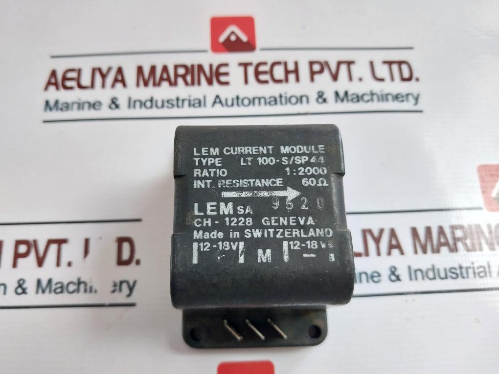 Lem Lt 100-s/Sp 44 Current Transducer 12-18V