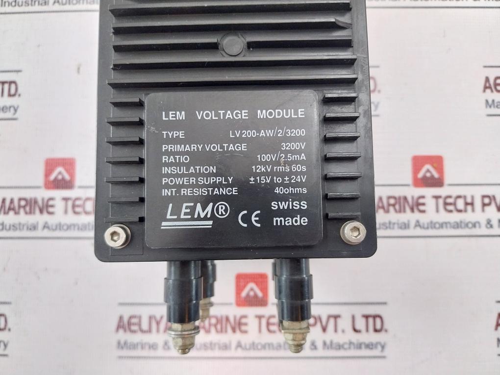 Lem Lv200-aw/2/3200 Voltage Module ±15V To ±24V