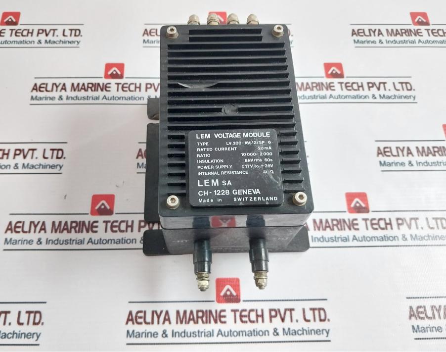 Lem Lv 200-aw/2/Sp6 Voltage Module 20Ma