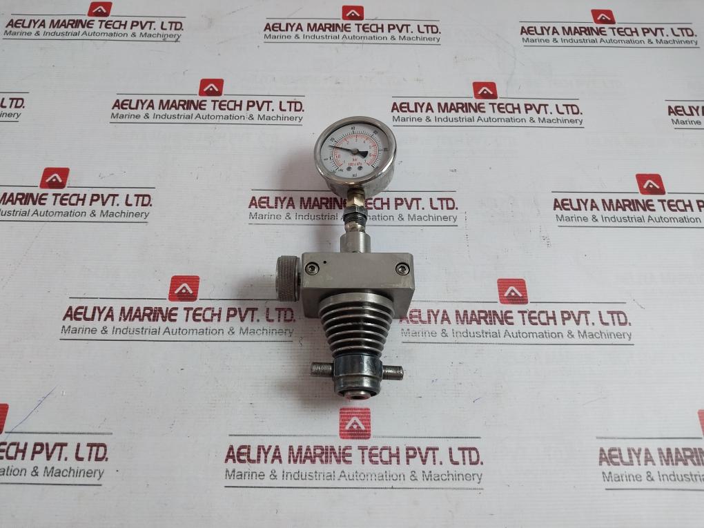 Lemag Ls 17557 Pressure Indicator Inhg -30 To 100Psi -1 To 7Bar 100 X Kpa