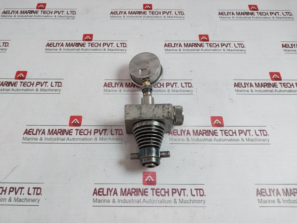 Lemag Ls 17557 Pressure Indicator Inhg -30 To 100Psi -1 To 7Bar 100 X Kpa