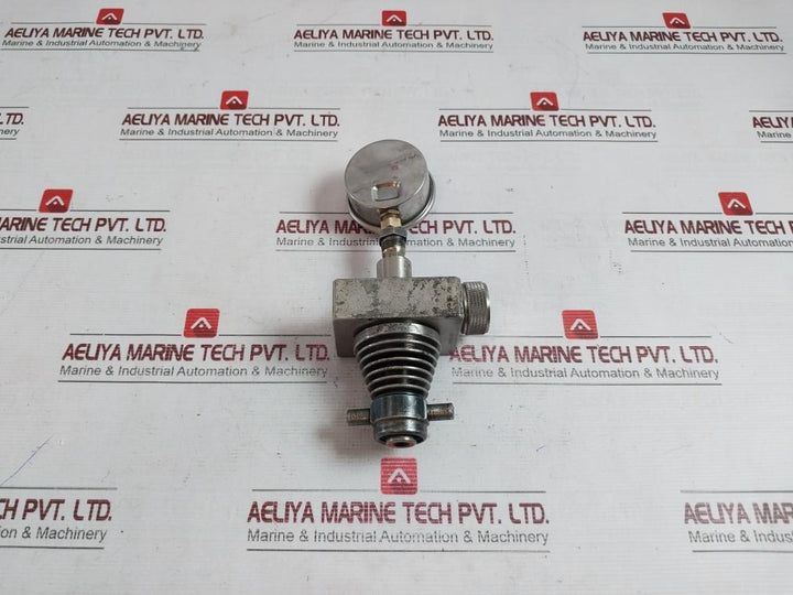 Lemag Ls 17557 Pressure Indicator Inhg -30 To 100Psi -1 To 7Bar 100 X Kpa