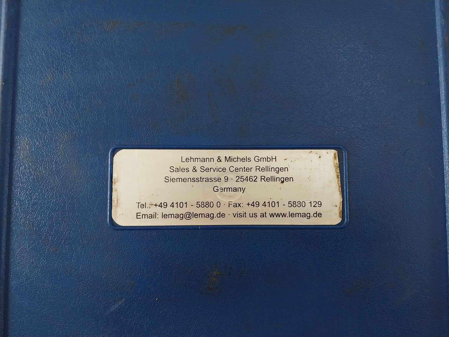 Lemag Premet Xl Electronic Indicator Set Ze4369-cdr-a80A Az0 An Ft (Incomplete)