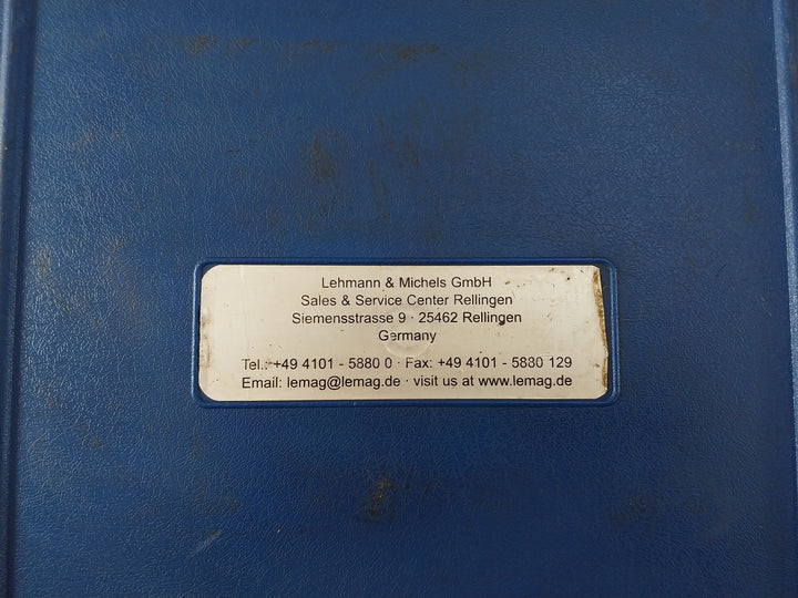 Lemag Premet Xl Electronic Indicator Set Ze4369-cdr-a80A Az0 An Ft (Incomplete)