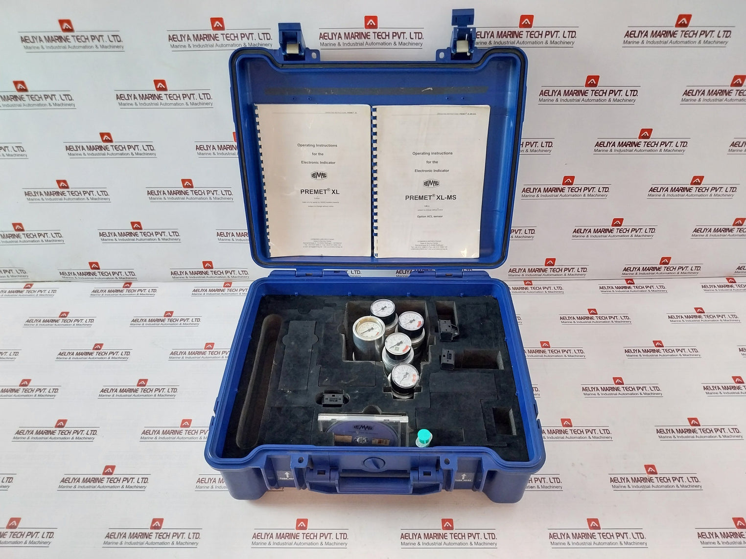Lemag Premet Xl Electronic Indicator Set Ze4369-cdr-a80A Az0 An Ft (Incomplete)