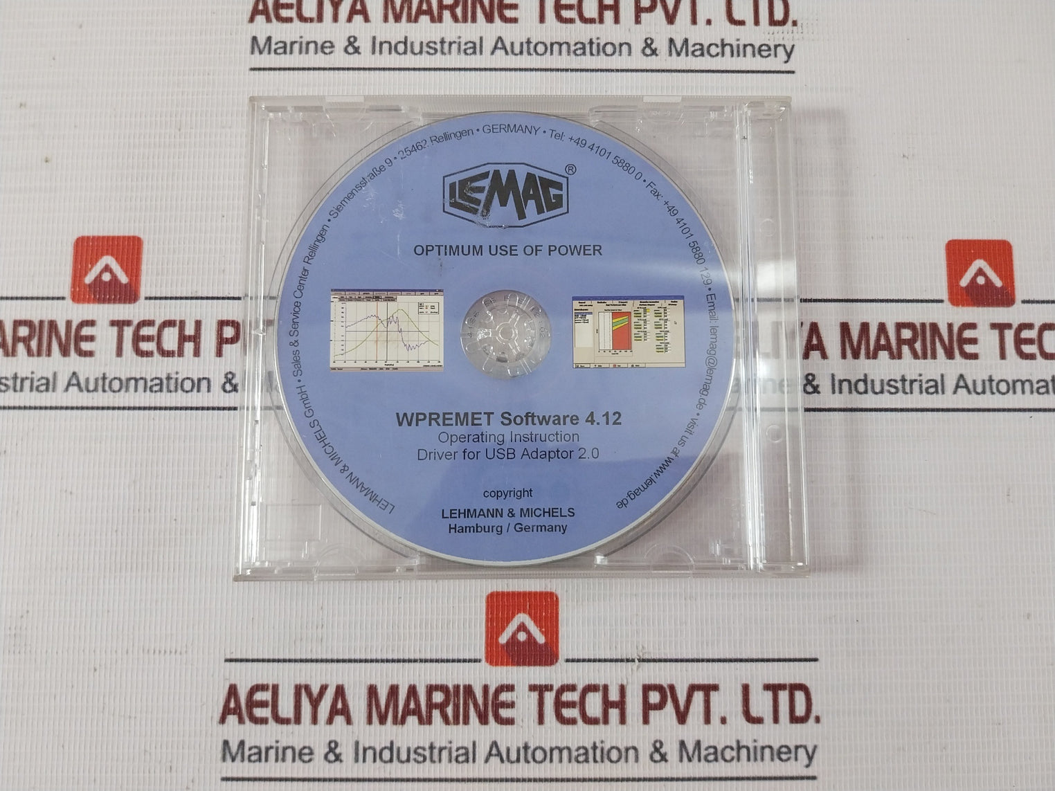 Lemag Premet Xl Electronic Indicator Set Ze4369-cdr-a80A Az0 An Ft (Incomplete)