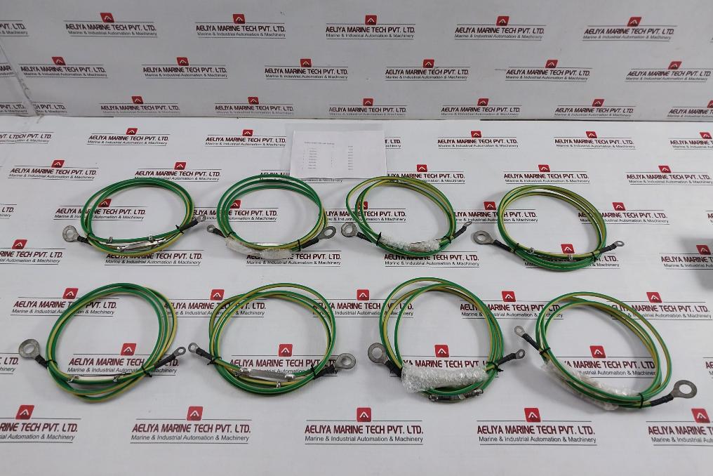 Length-210Mm Earth Bond With An End Ring Jumper Cable 79301-022 (1 Lot = 8 Pcs)